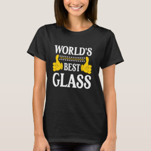 Camiseta Vidro Apelido Engraçado Equipe Sobrenome Mundo