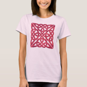 Camiseta Vidro Celtic Knot 4-quadrado