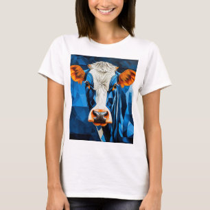 Camiseta Vidro colorido de vaca