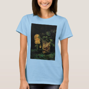Camiseta Vidro com Rosas por Vincent van Gogh