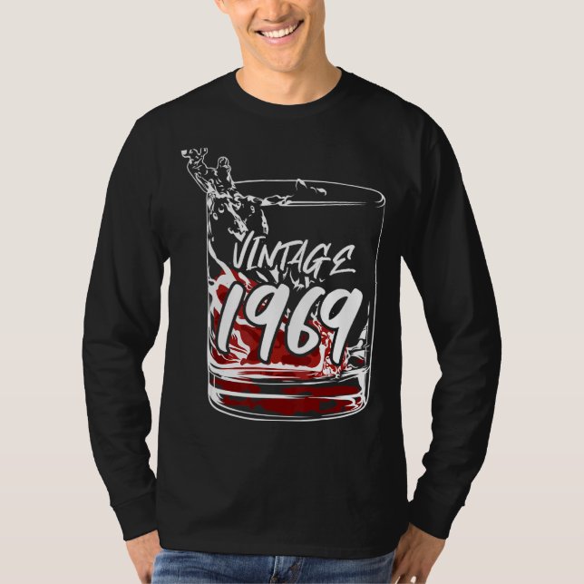 Camiseta Vidro Com Vintage 1969 (Frente)