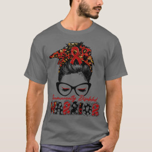 Camiseta Vidro das mulheres guerreiras de sensibilização co