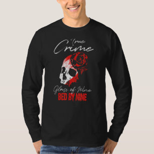 Camiseta Vidro Do Vinho Cama Por Nove