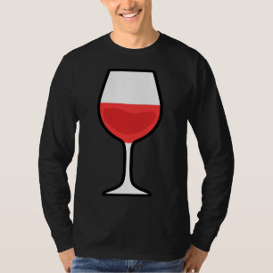 Camiseta Vidro Do Vinho Tinto Vinho Vinho Vinho Vinho Fábri