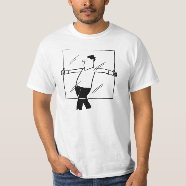 Camiseta Vidro e desenho (Frente)