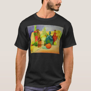 Camiseta Vidro Frasco Aquarela