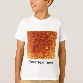 Camiseta Vidro fundido dourado