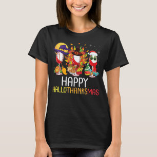 Camiseta Vidros Bruxas Peregrino Papai Noel Feliz Alho