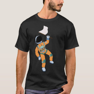 Camiseta Viemos Em Paz - Astronauta Flutuante