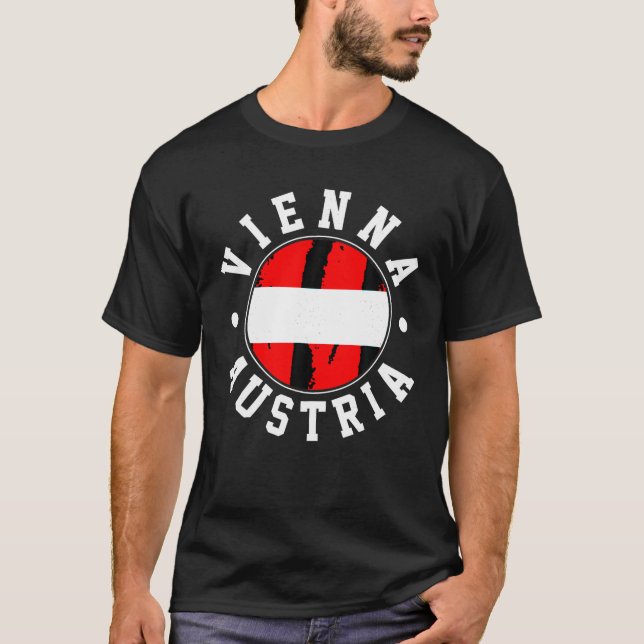 Camiseta Viena Áustria T Shirt (Frente)