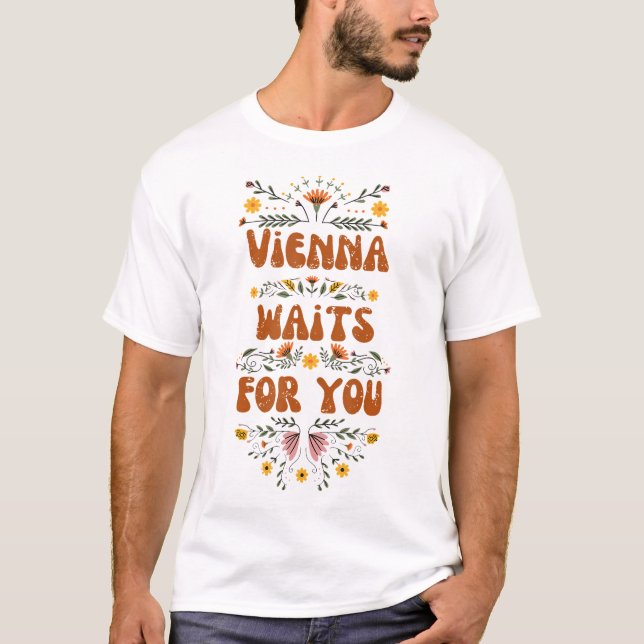 Camiseta Viena te espera (Frente)