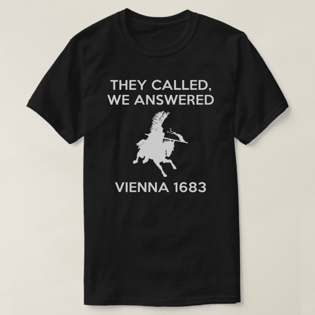 Camiseta VIENNA 1683 T-Shirt essencial (Frente do Design)