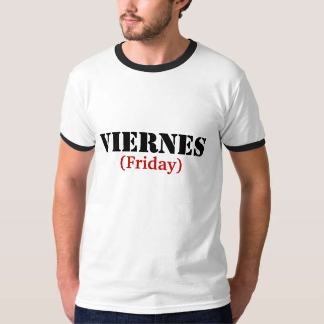 Camiseta VIERNES (sexta-feira) (Frente)
