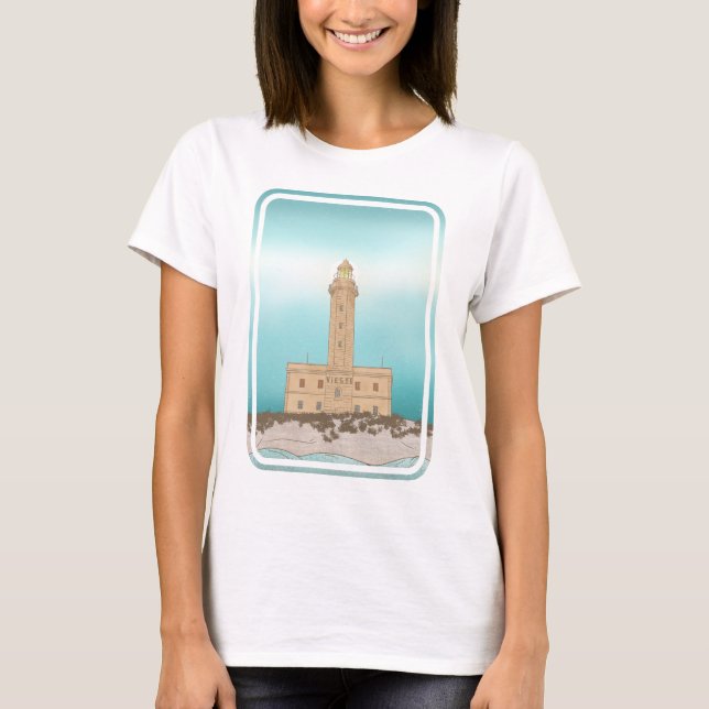 Camiseta Vieste Lighthouse Itália (Frente)