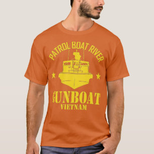 Camiseta Vietnã - Barco da Patrulha - Rio PBR - Gunboat Vie