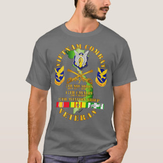 Camiseta Vietnã Combate Cavalaria com Esquadrão 7 17º Ar