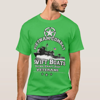 Camiseta Vietnã Combate Veterano PCF Swift Boat