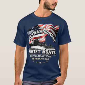 Camiseta Vietnã Combate Veterano SWIFT BOAT