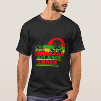 Camiseta Vietnã E Agente Laranja Sobrevivente
