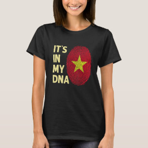 Camiseta Vietnã Em Minha Equipe De Bandeiras Do Vietnã Do D