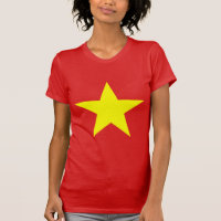 Camiseta Vietnã Estrela Amarela