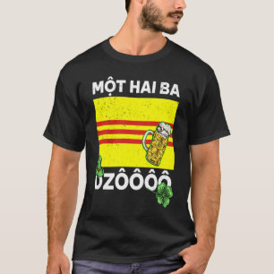 Camiseta Vietnã Rua Viet Patricks Day Mot Hai Ba Dzo Cheer