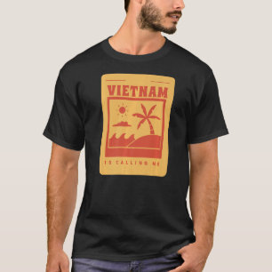 Camiseta Vietnã Viet Kieu Island Me Chama De Praia Sunny