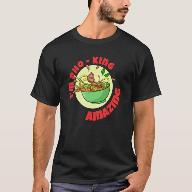 Camiseta Vietnã Viet Kieu Vietnamita Arroz Noodle Pho (Frente)