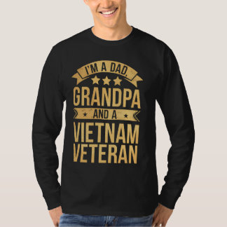Camiseta Vietnã Vovô Pai Funny Gift Ideia