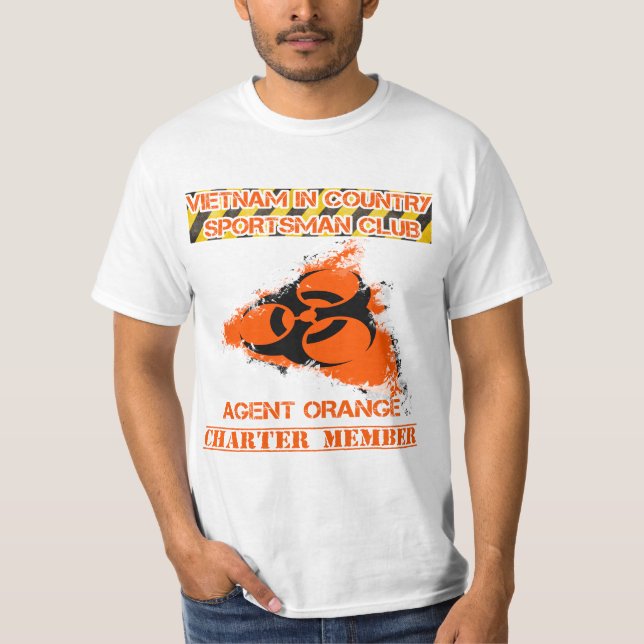 Camiseta Vietnam na laranja do clube-Agente do desportista (Frente)
