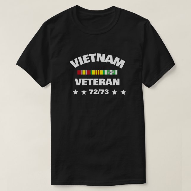 CAMISETA VIETNAM TOUR OF DUTY 72-73 (Frente do Design)