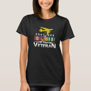 Camiseta Vietnam Veteran B 52 Stratofortress Bomber Plane U