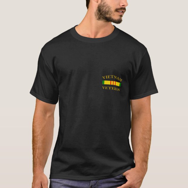 Camiseta Vietnam Veterano T-Shirt (Frente)