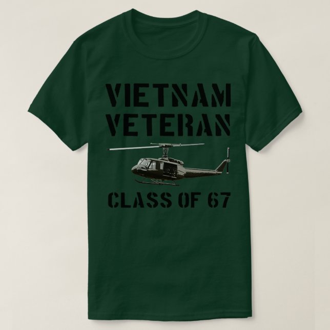 Camiseta Vietnam Veterano Vietnã Veterano Huey Helicopter p (Frente do Design)