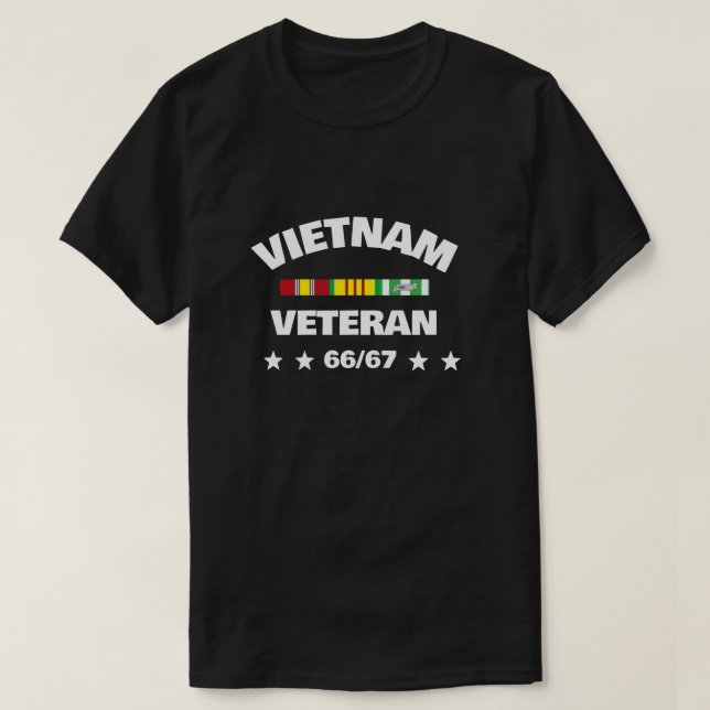 CAMISETA VIETNAM VETERANS 66-67 (Frente do Design)
