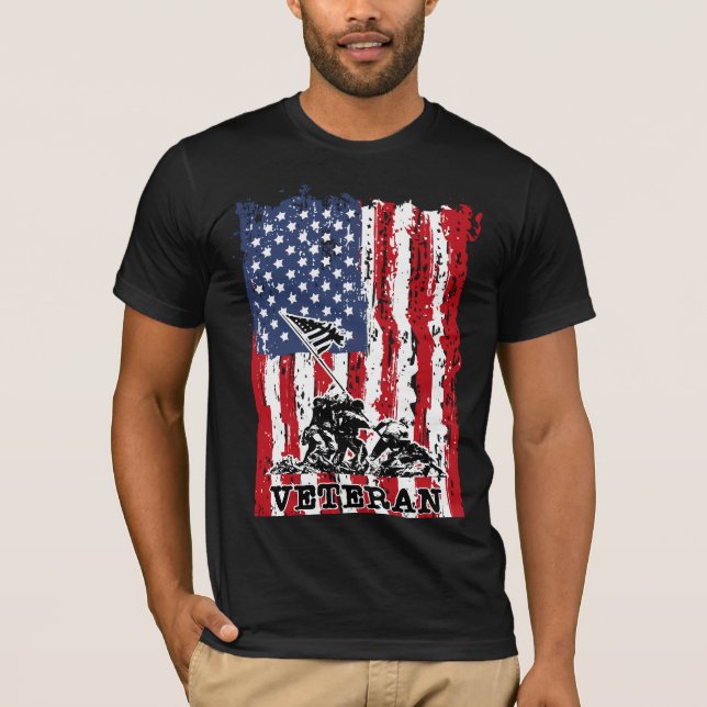 Camiseta VIETNAM VETERANS: Honoring Your Sacrifice and Serv (Frente)