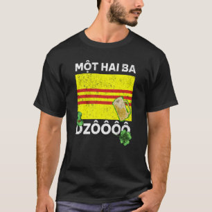 Camiseta Vietnam Viet Dia de São Patrício Mot Hai Ba Dzo Ch