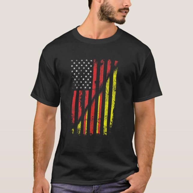 Camiseta Vietnamita American Flag Retro Style Usa Vietnam F (Frente)