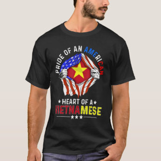 Camiseta Vietnamita Americano Orgulho América Estrangeiro V