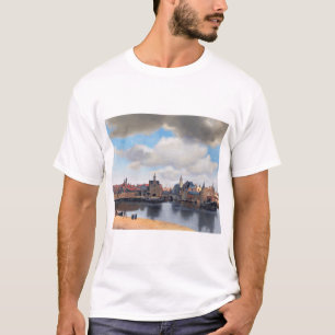 Camiseta View of Delft, Johannes Vermeer, 1659-1660