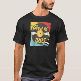 Camiseta Vigésimo sexto aniversário do Vintage Record 1995