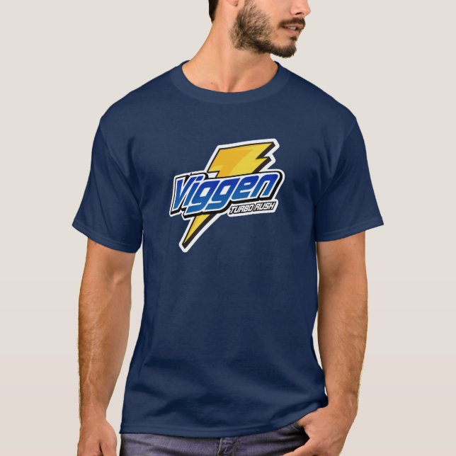 Camiseta viggen turbo rush estilo sueco (Frente)