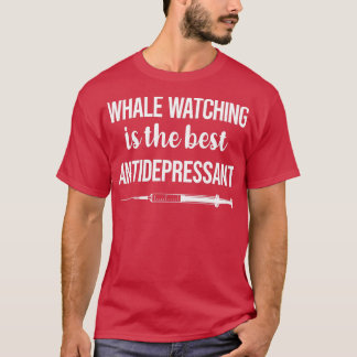 Camiseta Vigia antidepressiva para baleias
