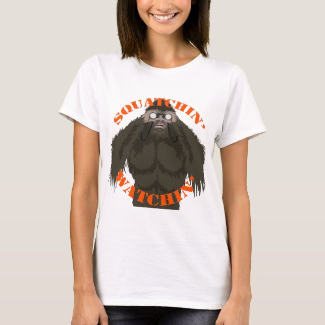 Camiseta Vigiando ao quadrado (Frente)