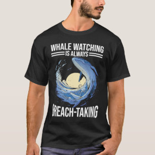 Camiseta Vigiar baleia é sempre uma violação