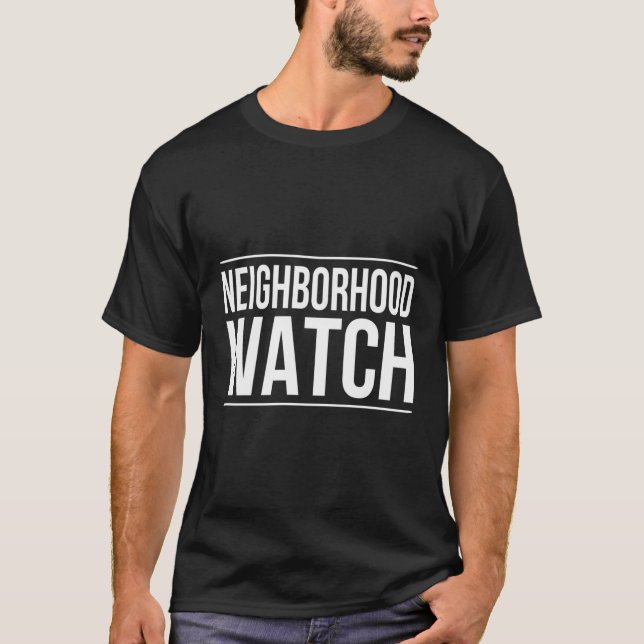 Camiseta Vigilância de Vizinhança (Frente)