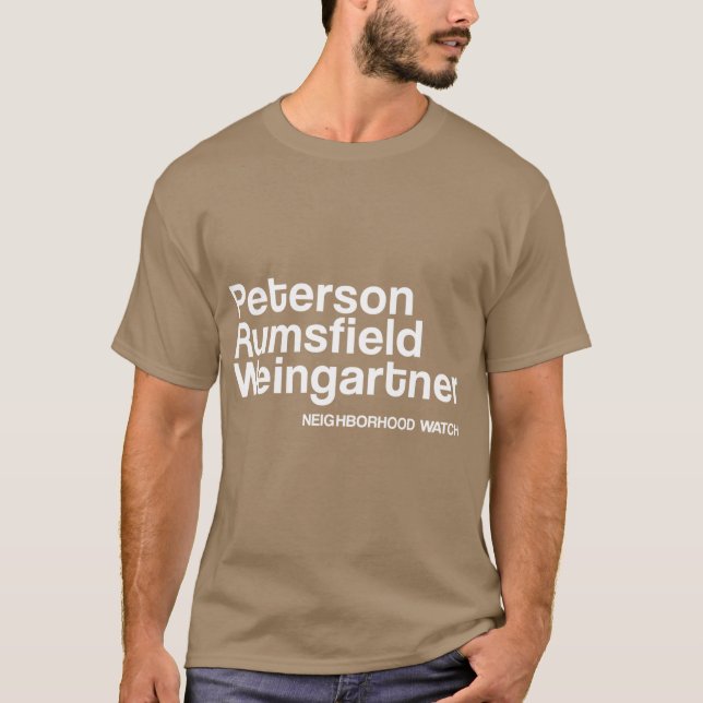 Camiseta Vigilância do Bairro (Frente)