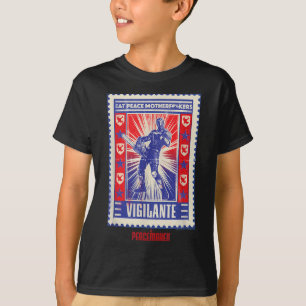 Camiseta Vigilante Pacificador Coma Cartaz de Paz