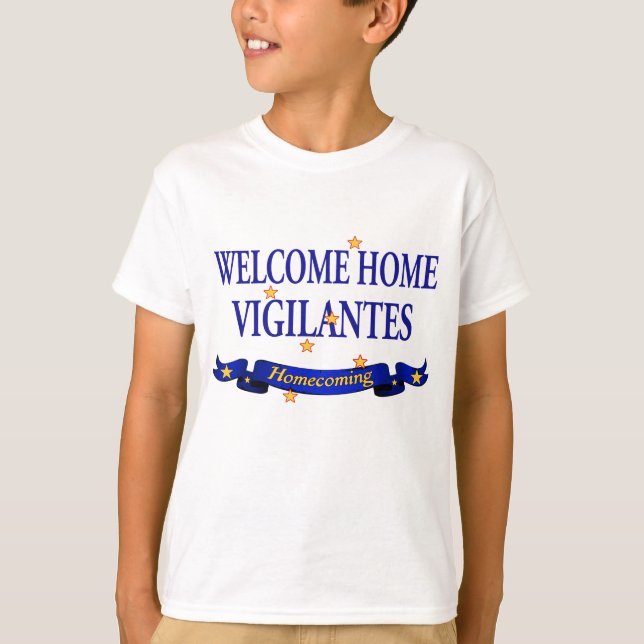 Camiseta Vigilantes Home bem-vindos (Frente)