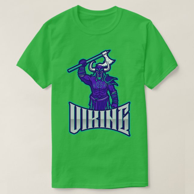 Camiseta viking 14 (Frente do Design)